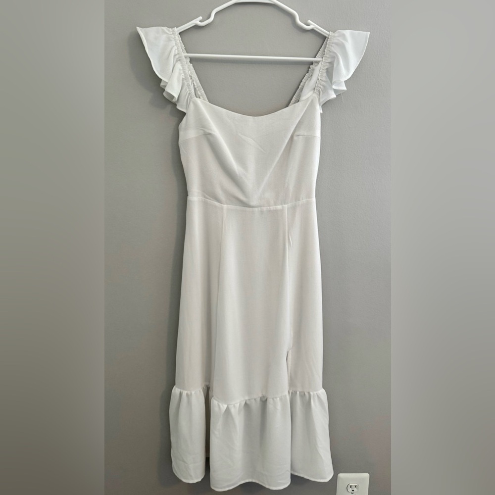 White dress